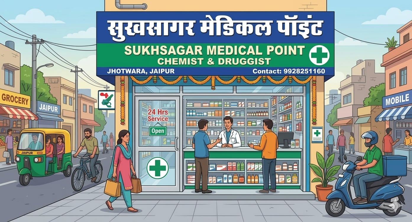 Chemist Shop in Jhotwara, Jaipur | Sukhsagar Medical Point